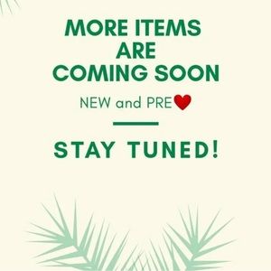 Back active again! Please stay tuned for many items coming soon!